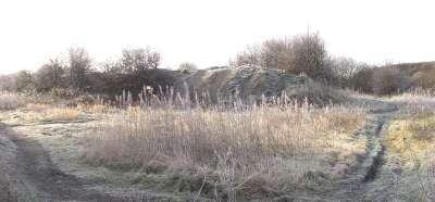 Tramway waste heap
