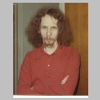 Picture of Peter with long, unkempt hair