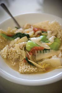 sizzling rice soup