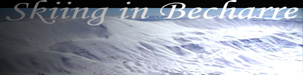 Skiing in Becharre