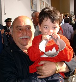 El Mele con Marco Antonio.