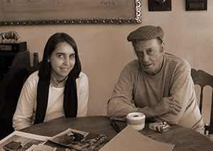 Visita a la casa de Anto�ete en Navalagamella (Madrid, Esp.) Gracias por llevarme, MAM.