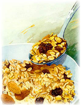 Hubbards muesli & apricot porridge