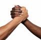  Hands clasping, linking... 