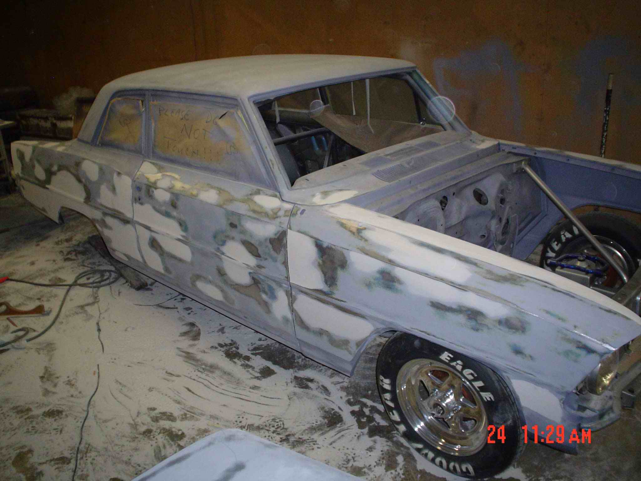 Lots of work to get her straight