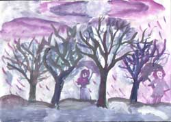 Purple Story, by Irina Chirita