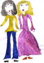Me and My Friend, by Laura Moisa