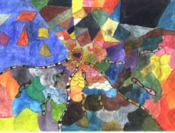 Spaces and Colours, by Maria Dumitru