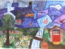 Spring Spaces, by Maria Dumitru
