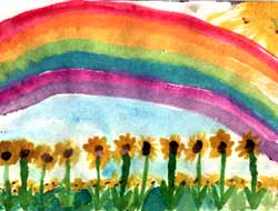 Rainbow in the Spring, by Irina Chirita