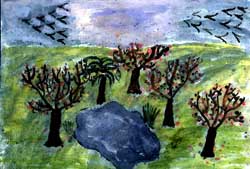 Birds on the Spring Sky, by Razvan Giurgiu