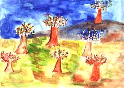 Spring on the hills, by Ruxandra Vulpoiu