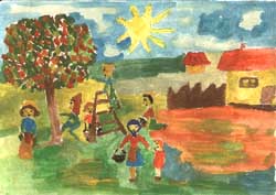 Apple tree, by Maria Dumitru