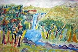 Waterfall, by Elena Velicu