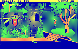 King's Quest in CGA