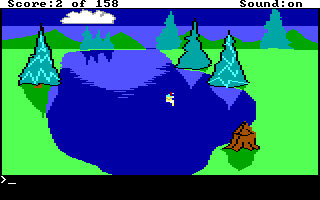 Sir Graham can swim too!