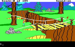 That bridge sure looks unstable...
