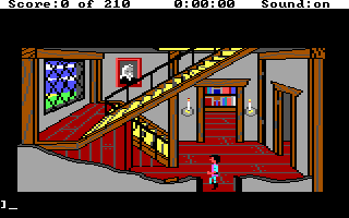 King's Quest III: To Heir is Human starting screen