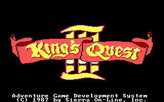 King's Quest III: To Heir is Human title screen