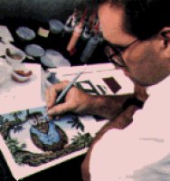 King's Quest V was the first Sierra adventure game to use hand-painted art
