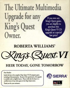 King's Quest VI: Heir Today, Gone Tomorrow Multimedia Upgrade boxart