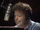 Tim Curry, voice of Gabriel Knight, in the recording studio