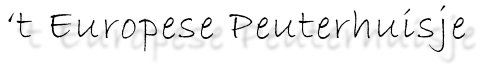 't Europese Peuterhuisje