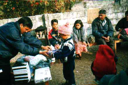 Coordinator  Distributing Gift for Prisoners Children
