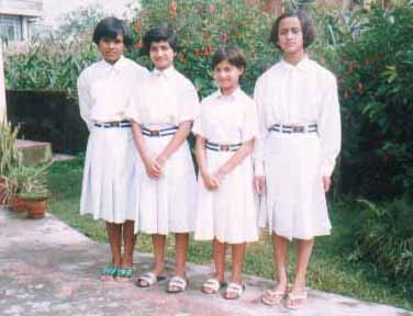 Girls of Peace loving children home Pokhara