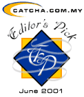 Catcha Editor's Pick June 2001
