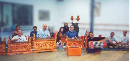 gamelan players