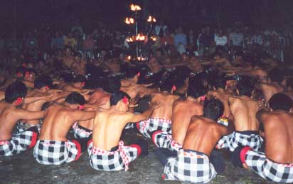 monkey chant, Ubud