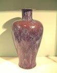Chinese flambe vase