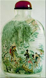 internal painted snuff bottle