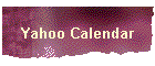 Yahoo Calendar