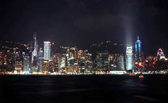 NIGHT VIEW OF THE BAY