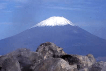 MOUNT FUJI ON A CLEAR MAY MORNING