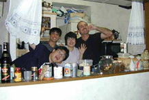 GROUP OF FRIENDS IN TSUKUBA
