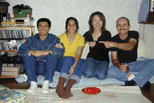 GROUP OF FRIENDS IN TSUKUBA