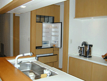 KITCHEN SINK AND COOKING COUNTER
