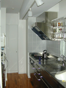 SKELETON INFILLING HOUSE SAMPLE/KITCHEN