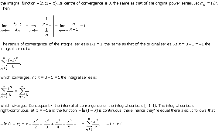 10 2 derivatives and integrals of power series intergral power