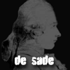 the marquis donatien-alphonse-francois de sade (b.1740 - d.1814)