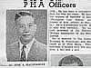 PHA Officers Of The 1960's