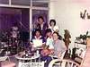 1983 Birthday party of Peewee's daughter Ruffles with kumpadres: Gene Garcia, Delfin Bancod, Champ Hojilla, Alan Castillo, Freddie Dela Paz and Jake Apostol &nbsp;&nbsp;(courtesy of Peewee Apostol)