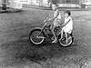 Oct '62 photo of Peewee & Moonyeen Apostol riding near South Lawin cul-de-sac. &nbsp;&nbsp;(courtesy of Peewee Apostol)