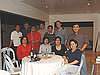Joel Lacsamana, Jungie, James, Chile, Louie, Raul & Boybie.  Seated L-R: Joel's wife Rita, Grace & Monch