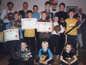 Senior ground work winners at the last BJJA championships
