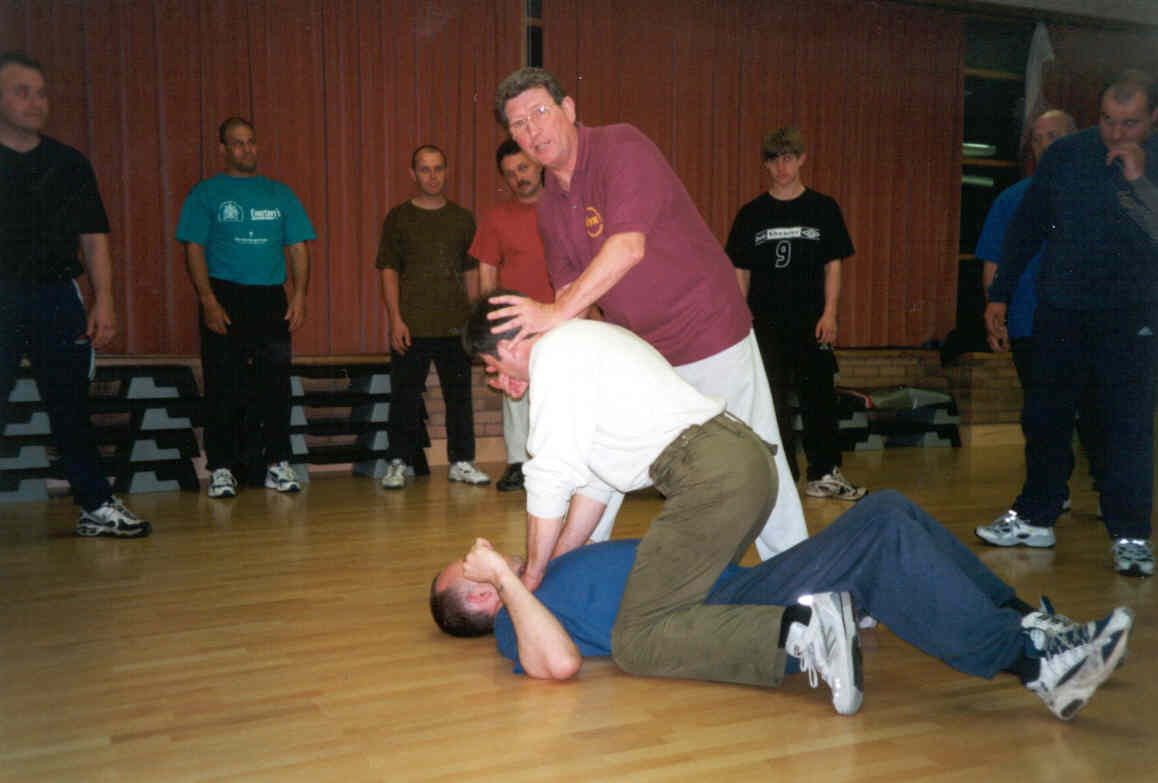 Sensei Steadman in Action, no messing about