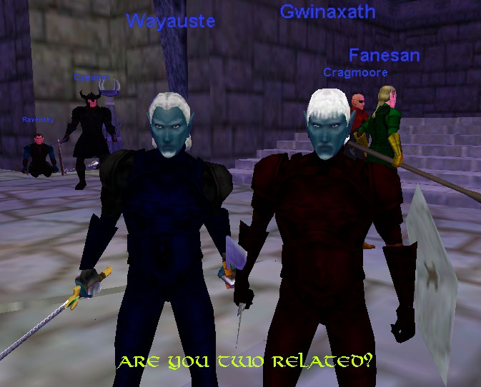 Wayauste and Gwinaxath